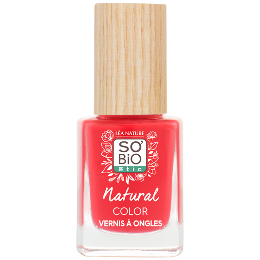 boho cosmetics Vernis à ongles - 25 Rouge coquelicot - SO'BiO étic