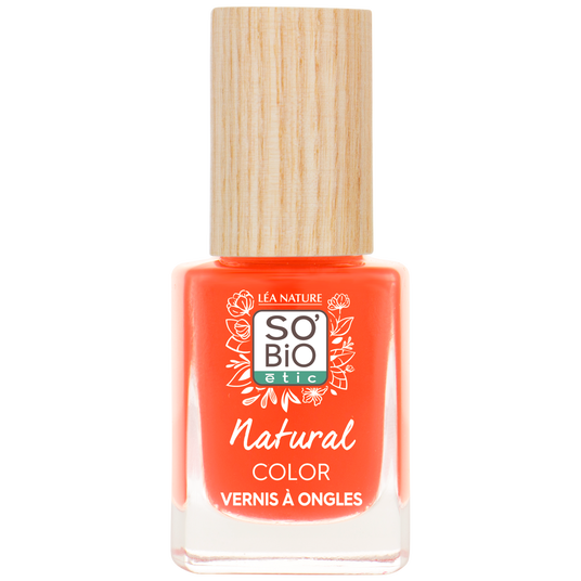 boho cosmetics Vernis à ongles - 30 Orange pop - SO'BiO étic