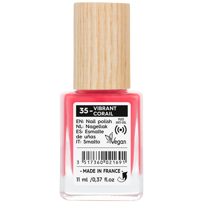 Boho Cosmetics Vernis à Ongles - 35 Vibrant Corail - SO'BiO étic