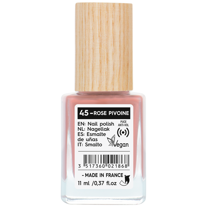 Boho Cosmetics Vernis à Ongles - 45 Rose Pivoine - SO'BiO étic