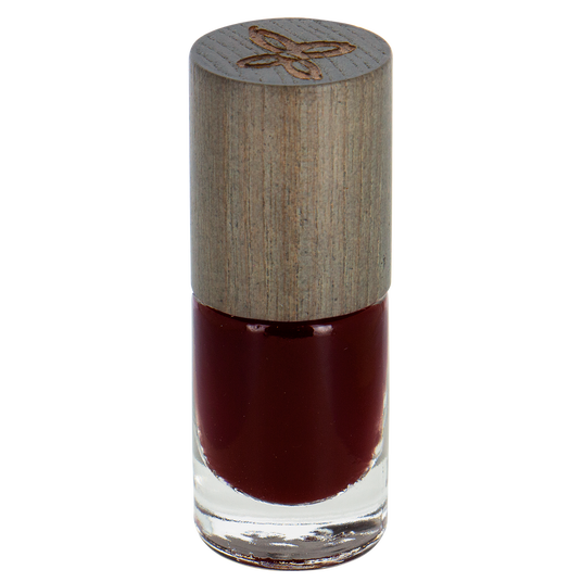 boho cosmetics Vernis à ongles naturel red rose Boho Green Make-up