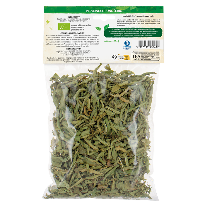 Boho Cosmetics Verveine Citronnée Bio - Jardin Bio Étic