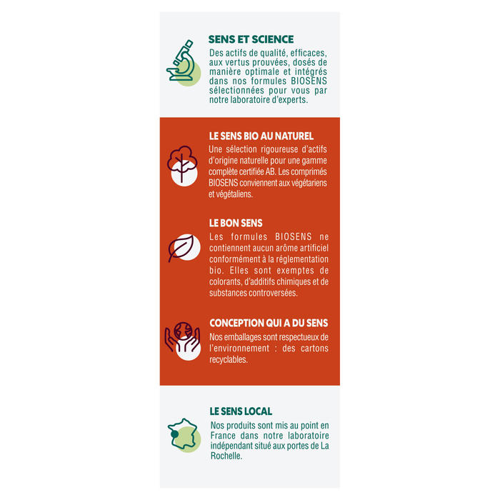 Boho Cosmetics Vitamine C Ginseng De Sibérie Acérola 24 Comprimés- BIOSENS