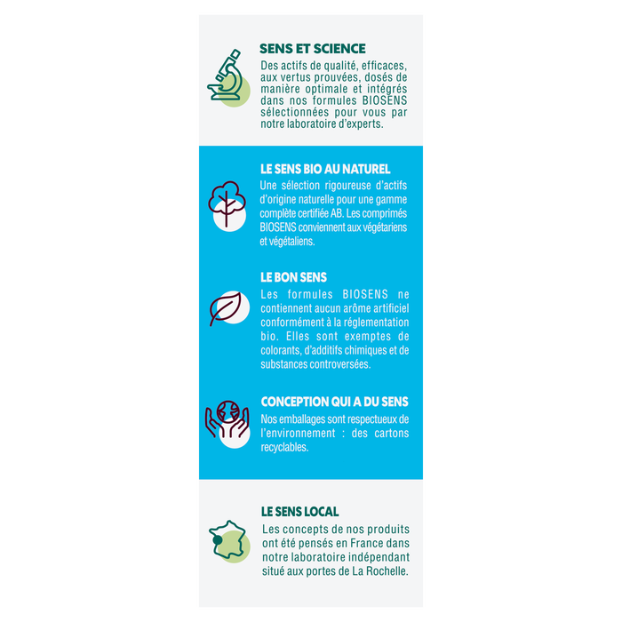 Boho Cosmetics Vitamine C Magnésium Laitue De Mer Acérola 24 Comprimés- BIOSENS