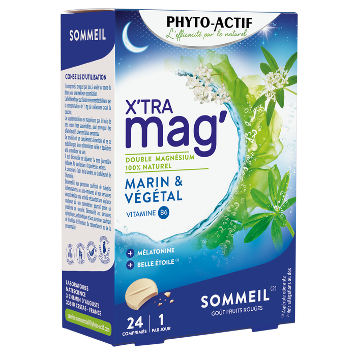 Boho Cosmetics X'TRA MAG Sommeil 24 Comprimés - Phyto-Actif