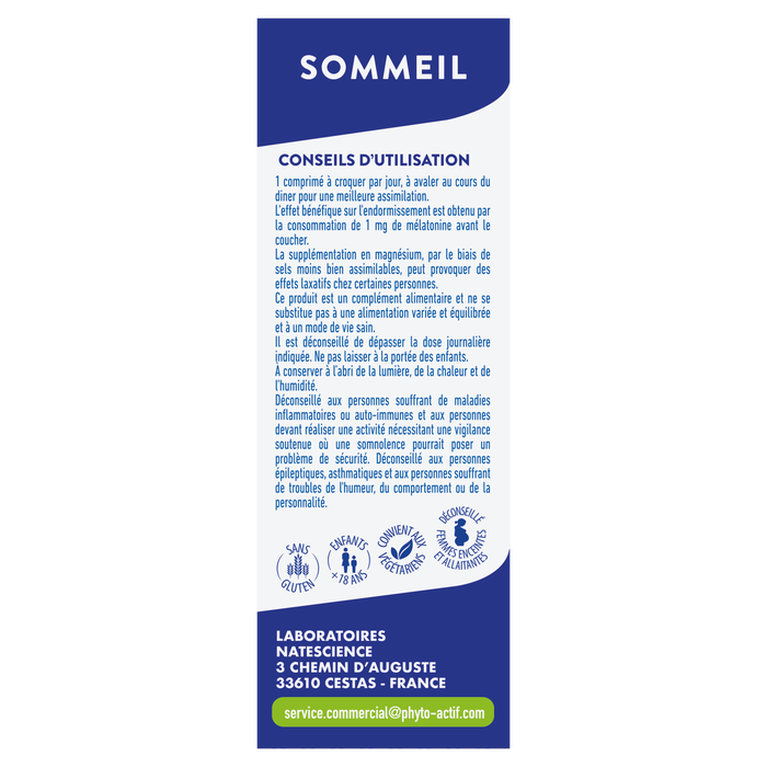 Boho Cosmetics X'TRA MAG Sommeil 24 Comprimés - Phyto-Actif