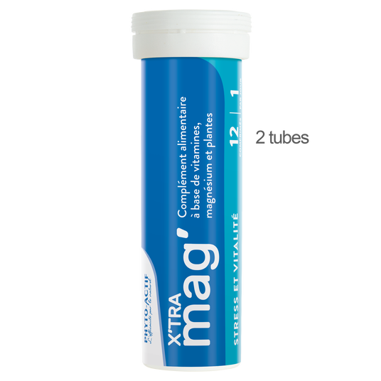 boho cosmetics X'TRA MAG Stress & Vitalité 24 comprimés - Phyto-Actif