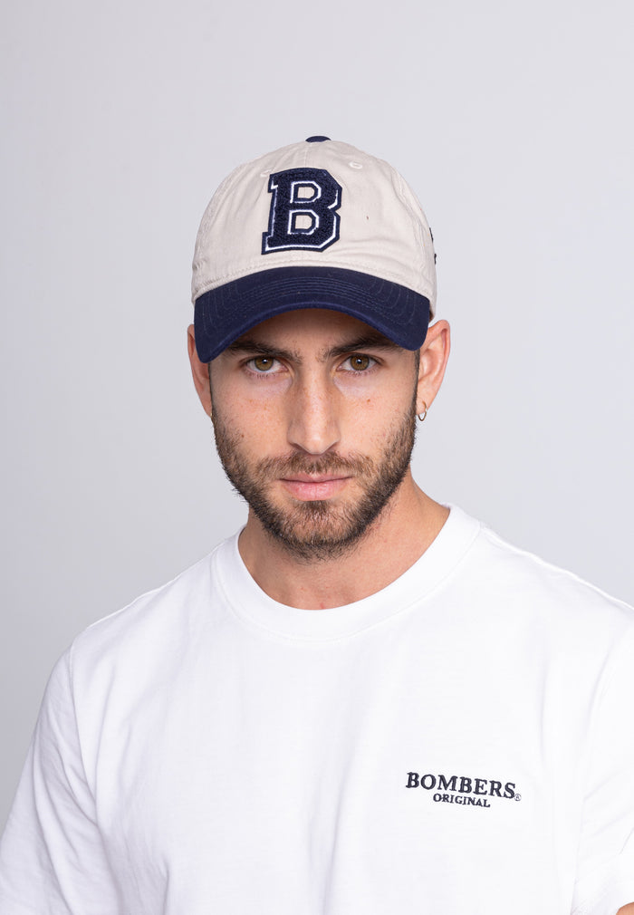 bombers original B-CAP : Casquette en coton à lettrage brodée