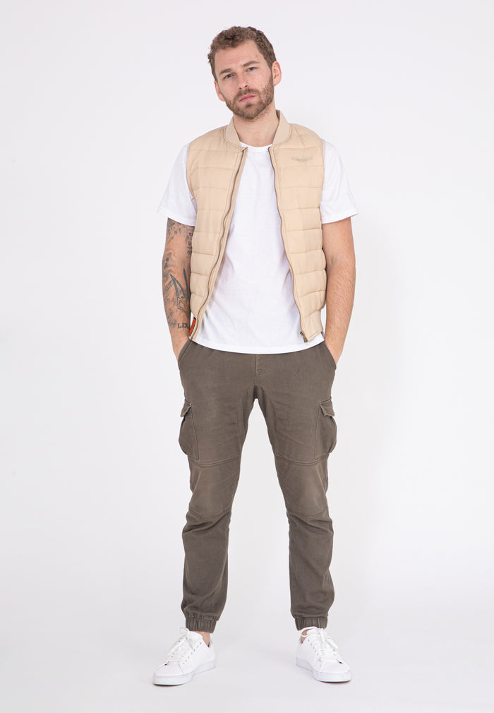 Bombers Original HOUSTON MEN : Doudoune Sans Manches