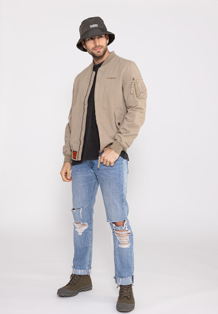 Bombers Original MAC MEN : Bombers été En Coton Lavé
