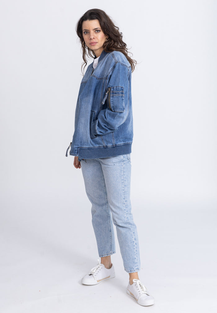 Bombers Original CELESTE WOMEN - Veste D'été En Jeans