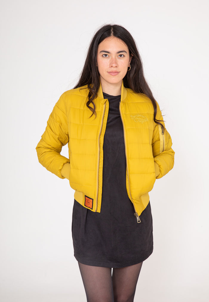 Bombers Original DALLAS WOMEN : Doudoune Légère Femme Zippée