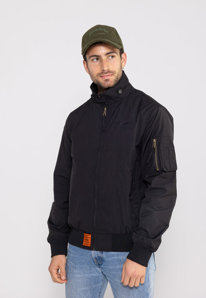 Bombers Original HAWK MEN : Blouson Bomber Avec Col à Rabats