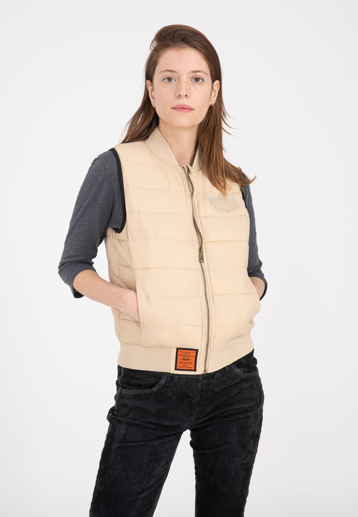 bombers original HOUSTON WOMEN : Doudoune sans manches