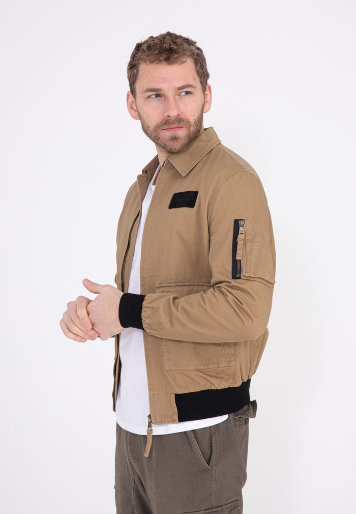 Bombers Original OHARA MEN : Veste été En Coton à Poches Plaquées