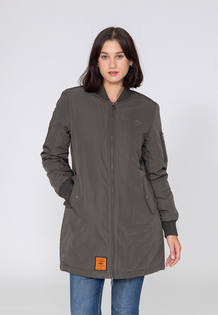 Bombers Original ORIGINAL104 WOMEN - Bomber Classique Mi-long Matelassé