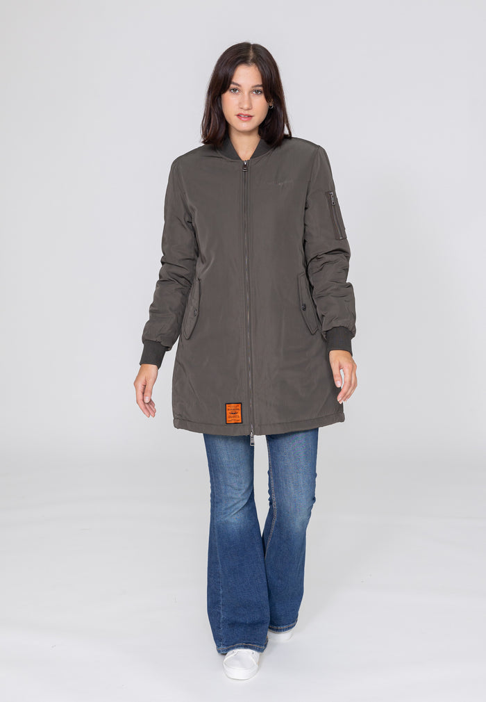 Bombers Original ORIGINAL104 WOMEN - Bomber Classique Mi-long Matelassé