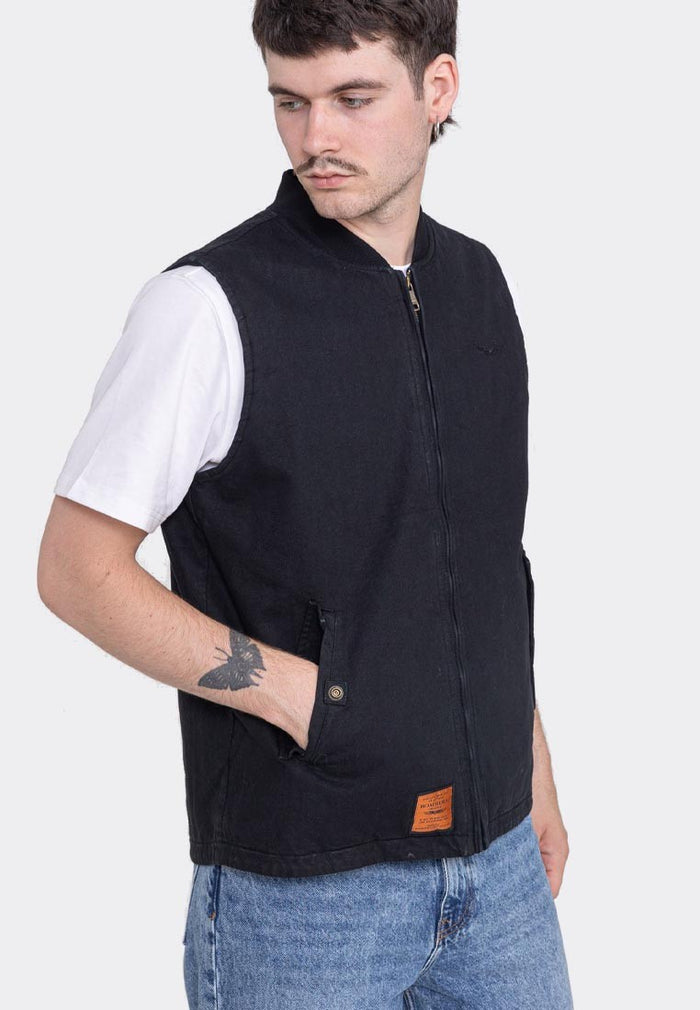 Bombers Original ROBSON MEN - Gilet Style Outdoor En Coton