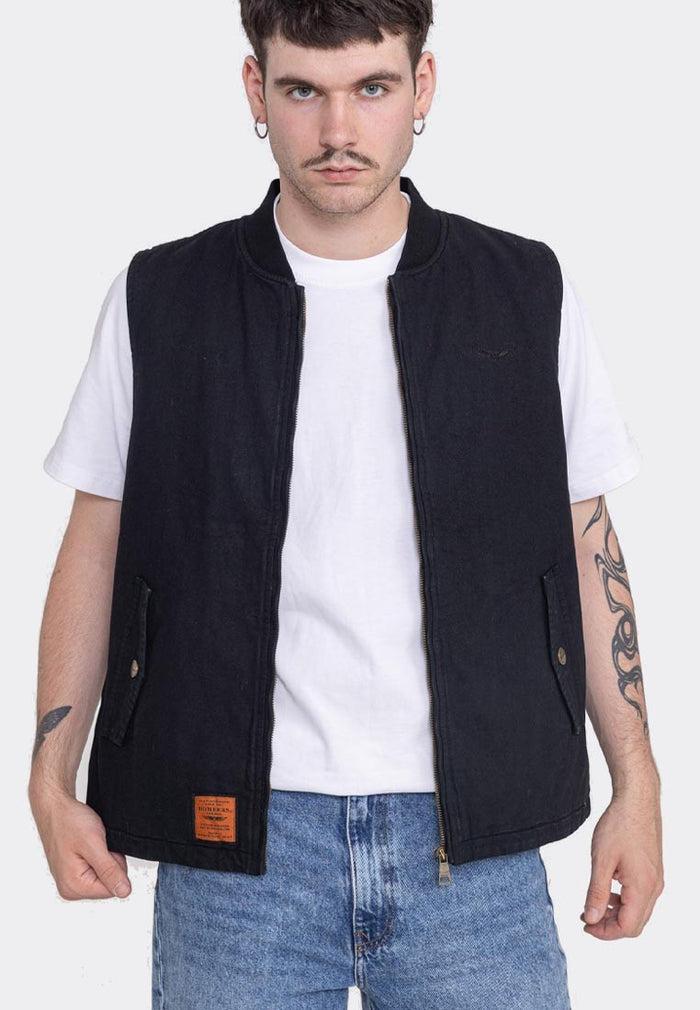 Bombers Original ROBSON MEN - Gilet Style Outdoor En Coton