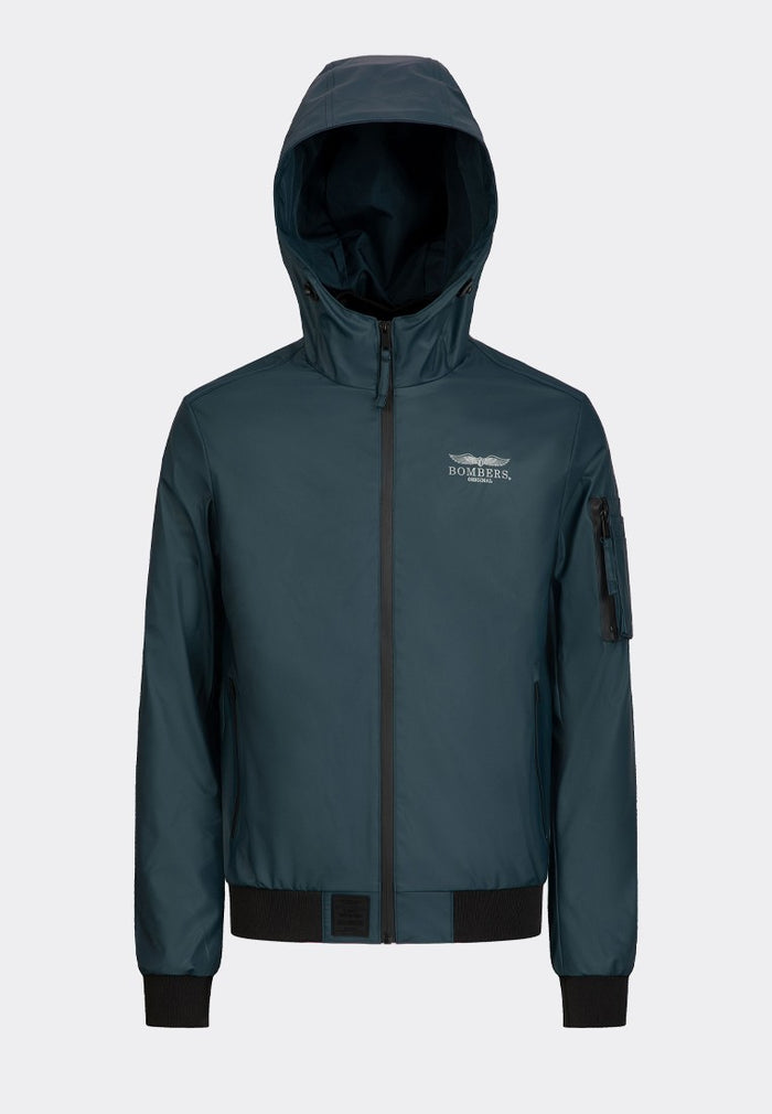 Bombers Original SQUIRREL UNISEX : Blouson De Pluie Court à Capuche