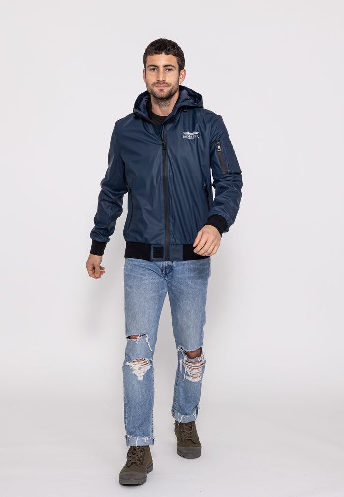 Bombers Original SQUIRREL UNISEX : Blouson De Pluie Court à Capuche