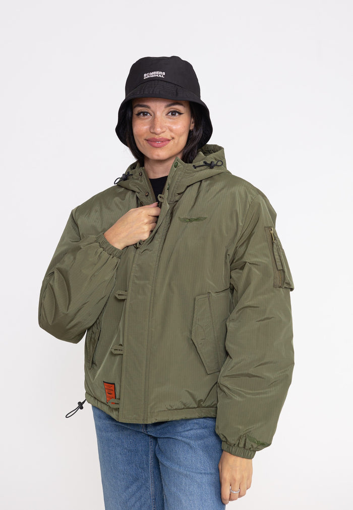 Bombers Original SYRACUSE WOMEN - Blouson De Mi-saison à Capuche