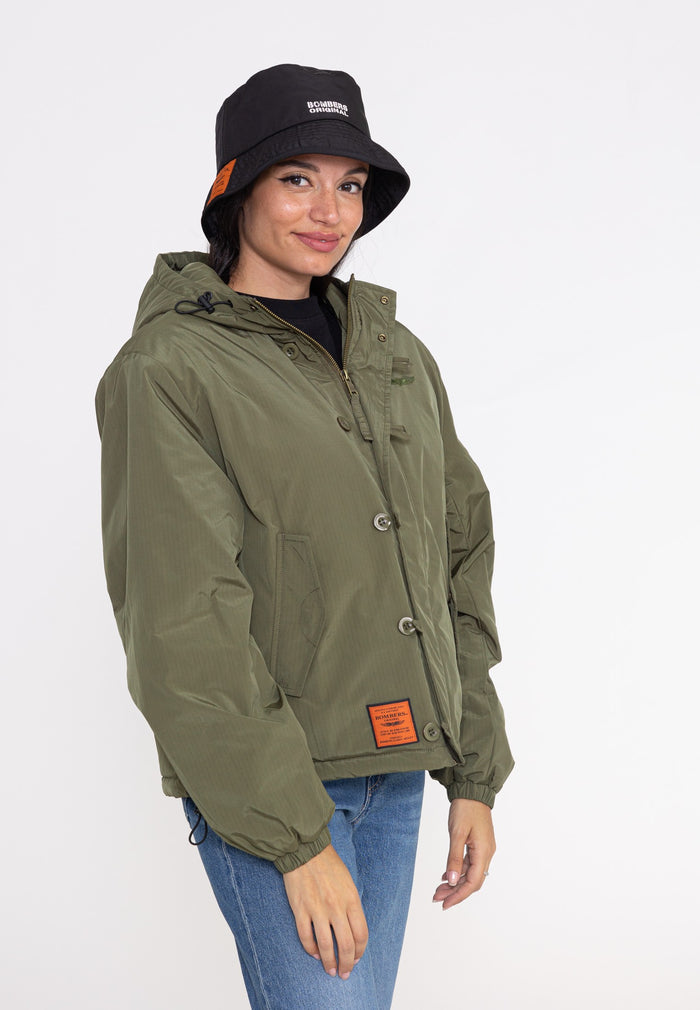 Bombers Original SYRACUSE WOMEN - Blouson De Mi-saison à Capuche