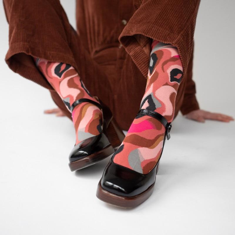 Bonne Maison Chaussette Abstrait Multico