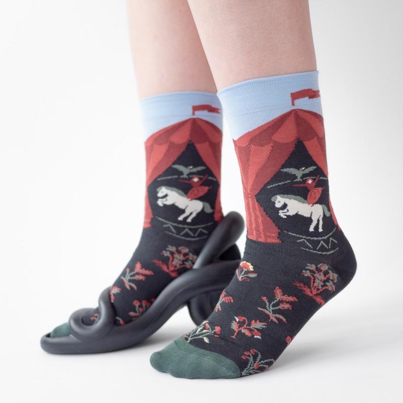 Bonne Maison Chaussette Cirque Faux Noir