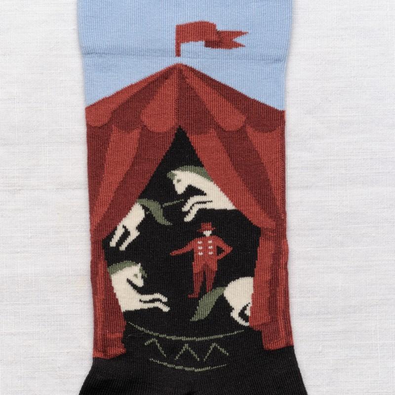 Bonne Maison Chaussette Cirque Faux Noir