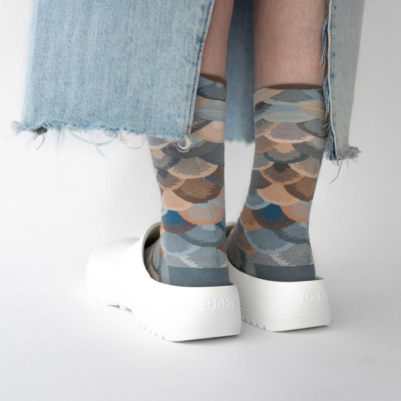 Bonne Maison Chaussette Écaille Multico