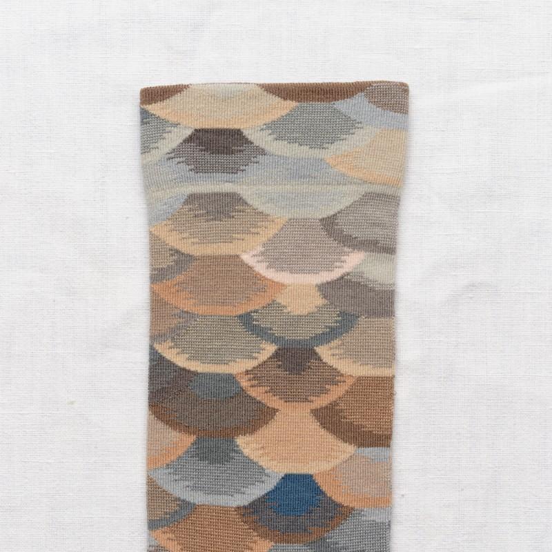 Bonne Maison Chaussette Écaille Multico