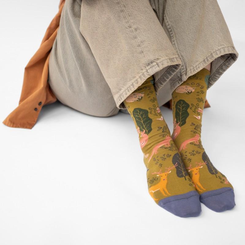 Bonne Maison Chaussette Faune