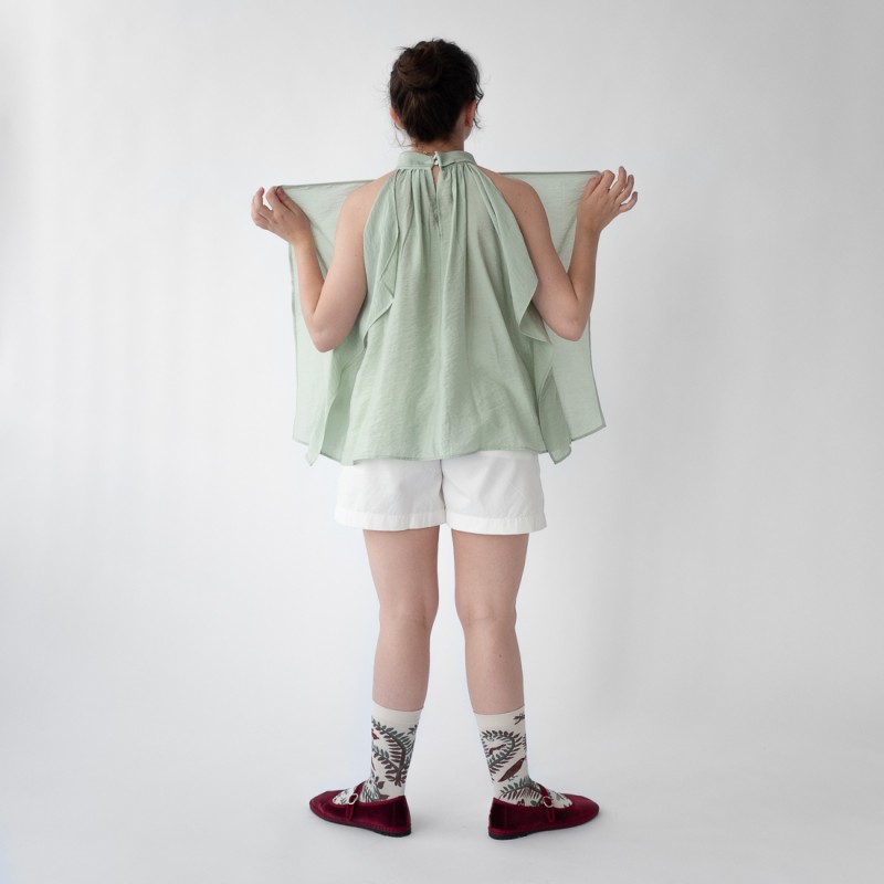 Bonne Maison Chaussette Oiseau Naturel