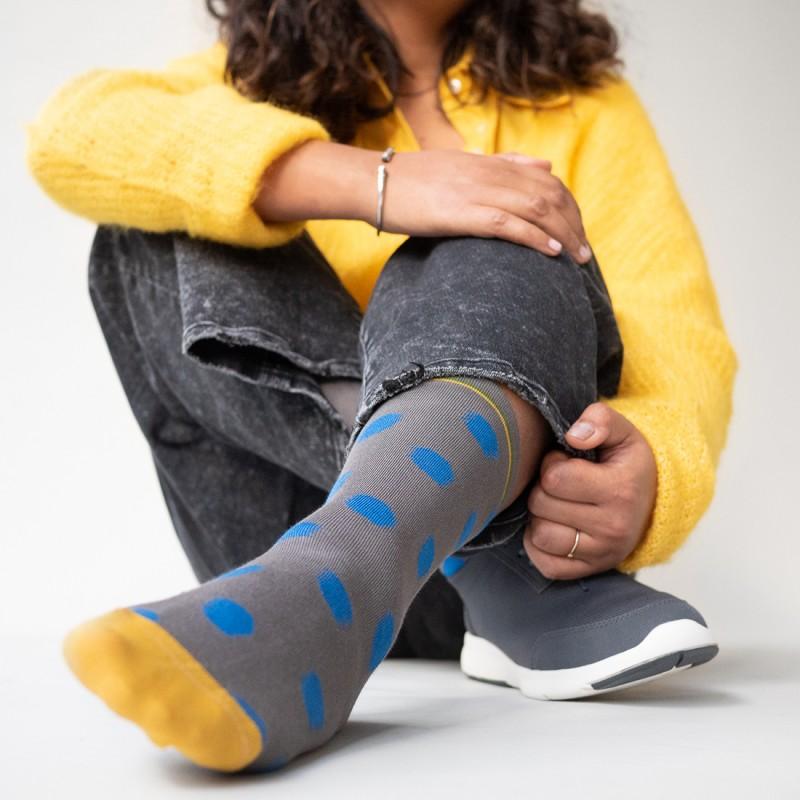 Bonne Maison Chaussette Pois Poivre