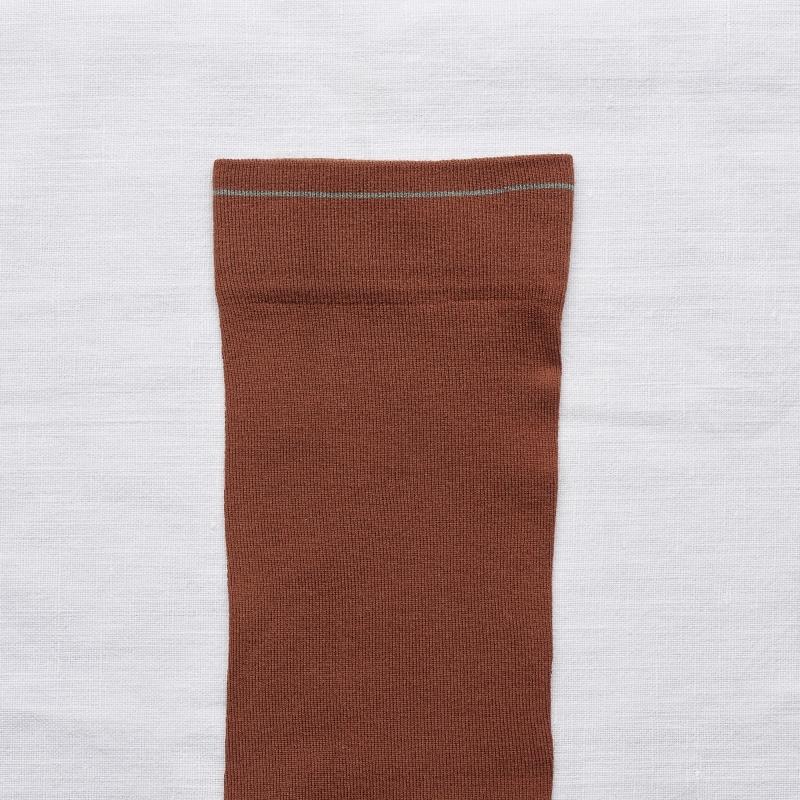 Bonne Maison Chaussette Sépia