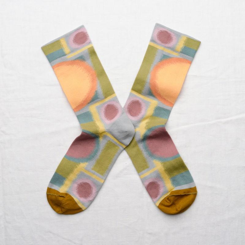 bonne maison Chaussette Tapis Multico