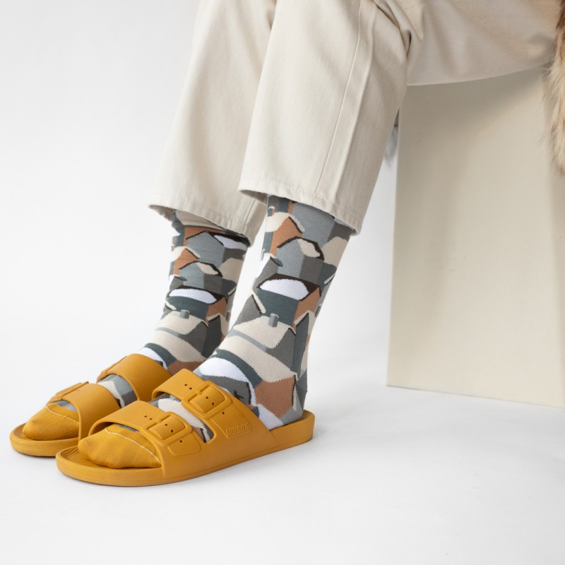 Bonne Maison Chaussette Toit Multico