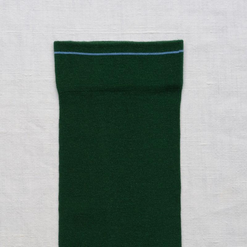 Bonne Maison Chaussette Uni Forêt