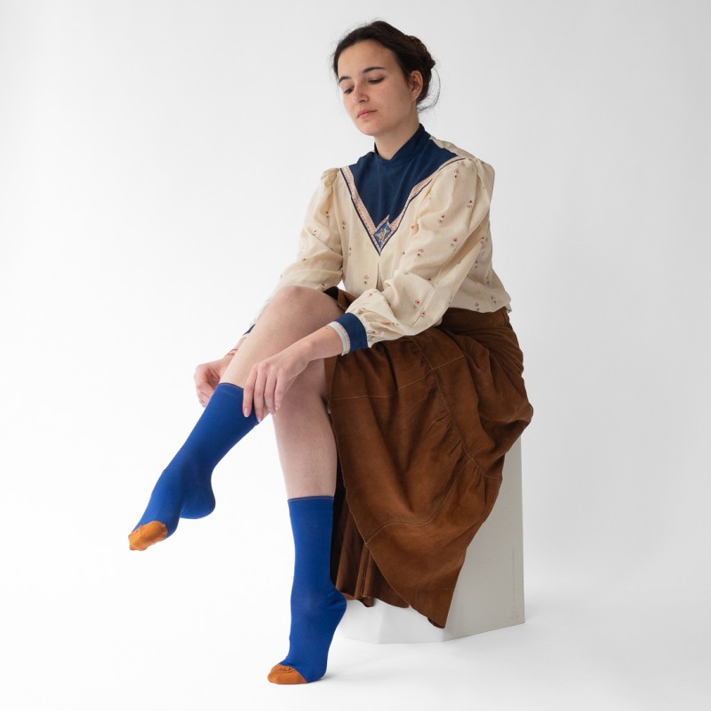 Bonne Maison Chaussette Uni Matisse