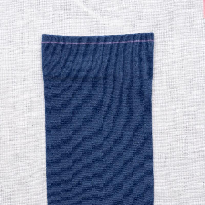 Bonne Maison Chaussettes Bleu Roi