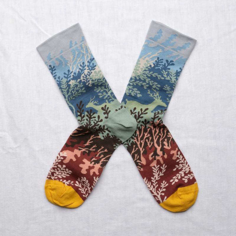 bonne maison Chaussettes Cerf Multico