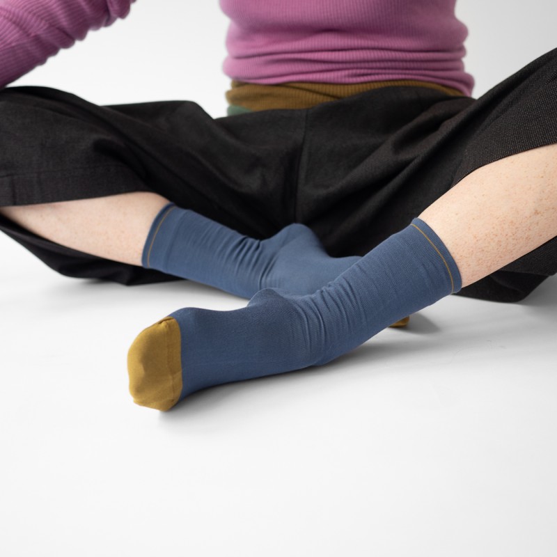 Bonne Maison Chaussettes Denim
