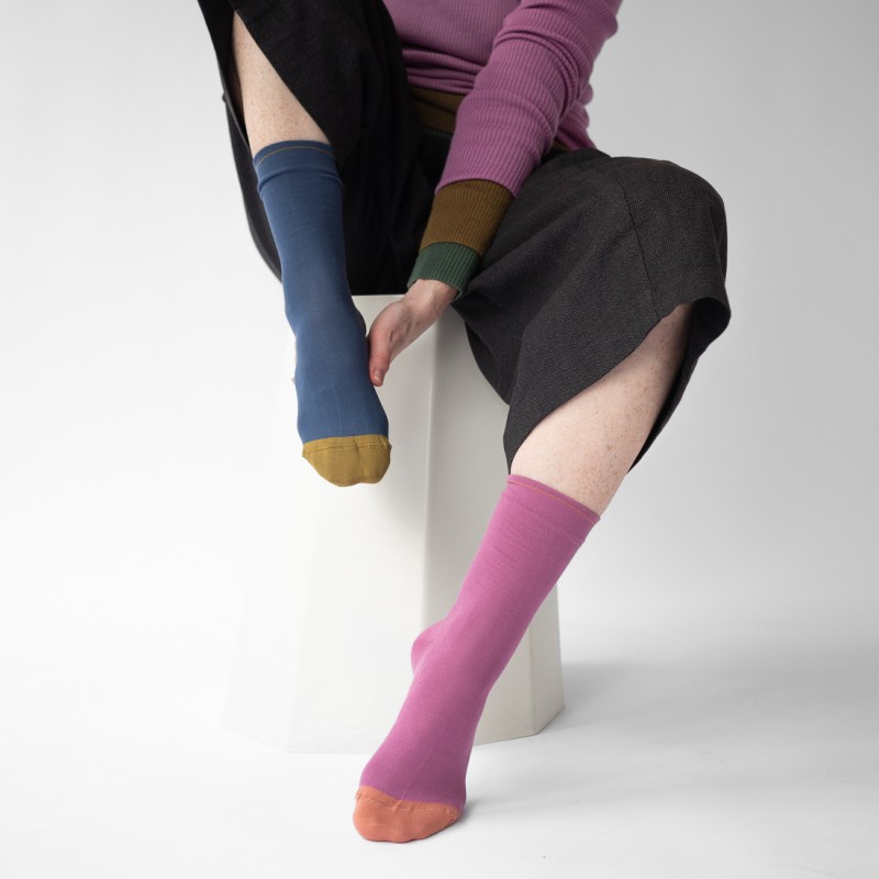 bonne maison Chaussettes Denim