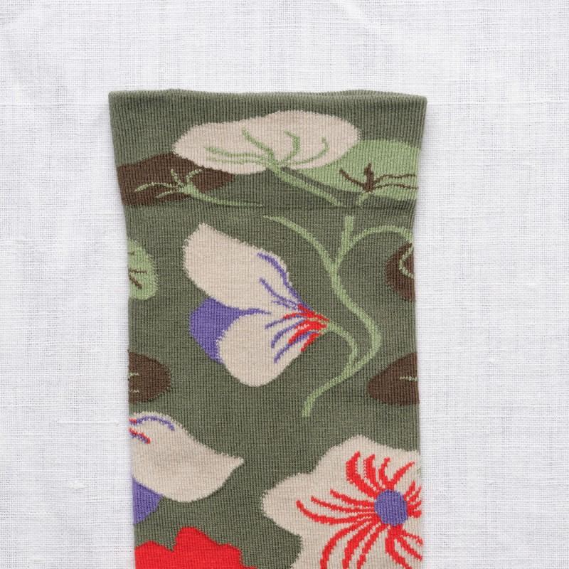 Bonne Maison Chaussettes Fleurs