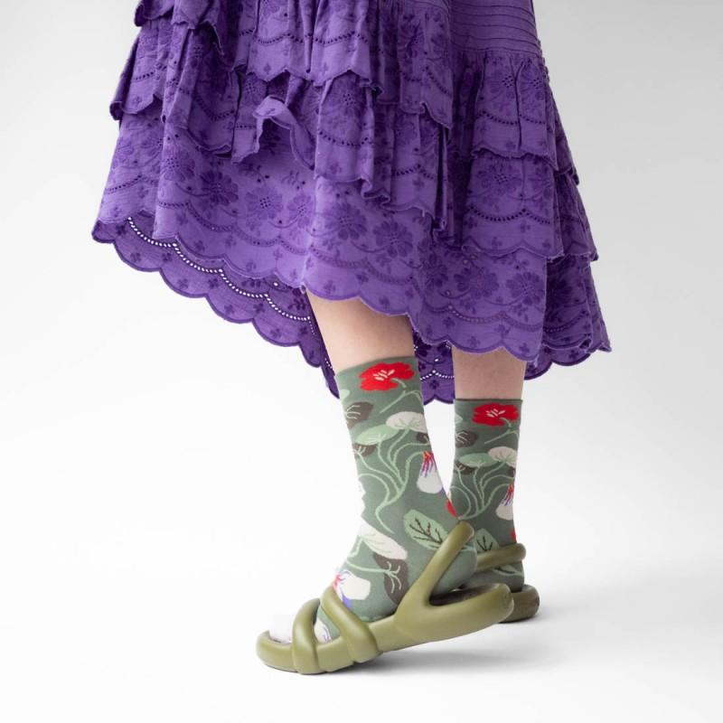 Bonne Maison Chaussettes Fleurs