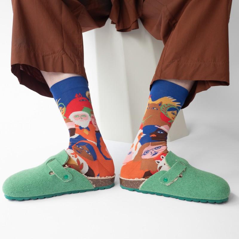 Bonne Maison Chaussettes Foule