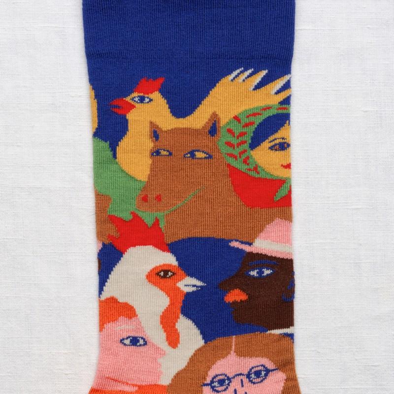 Bonne Maison Chaussettes Foule