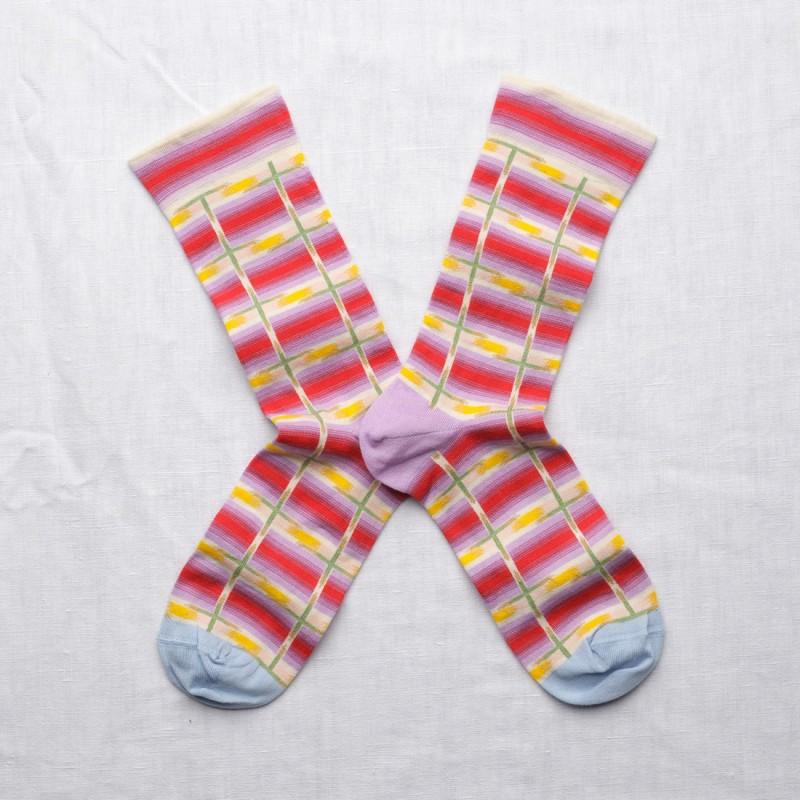 bonne maison Chaussettes Ikat Multico