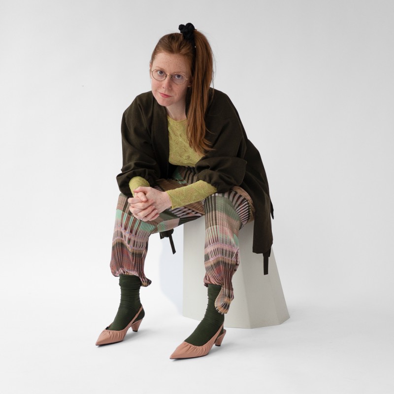 Bonne Maison Chaussettes Kaki